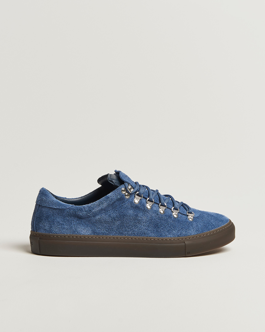 Diemme Marostica Low Sneaker Vintage Blue Suede at CareOfCarl.com