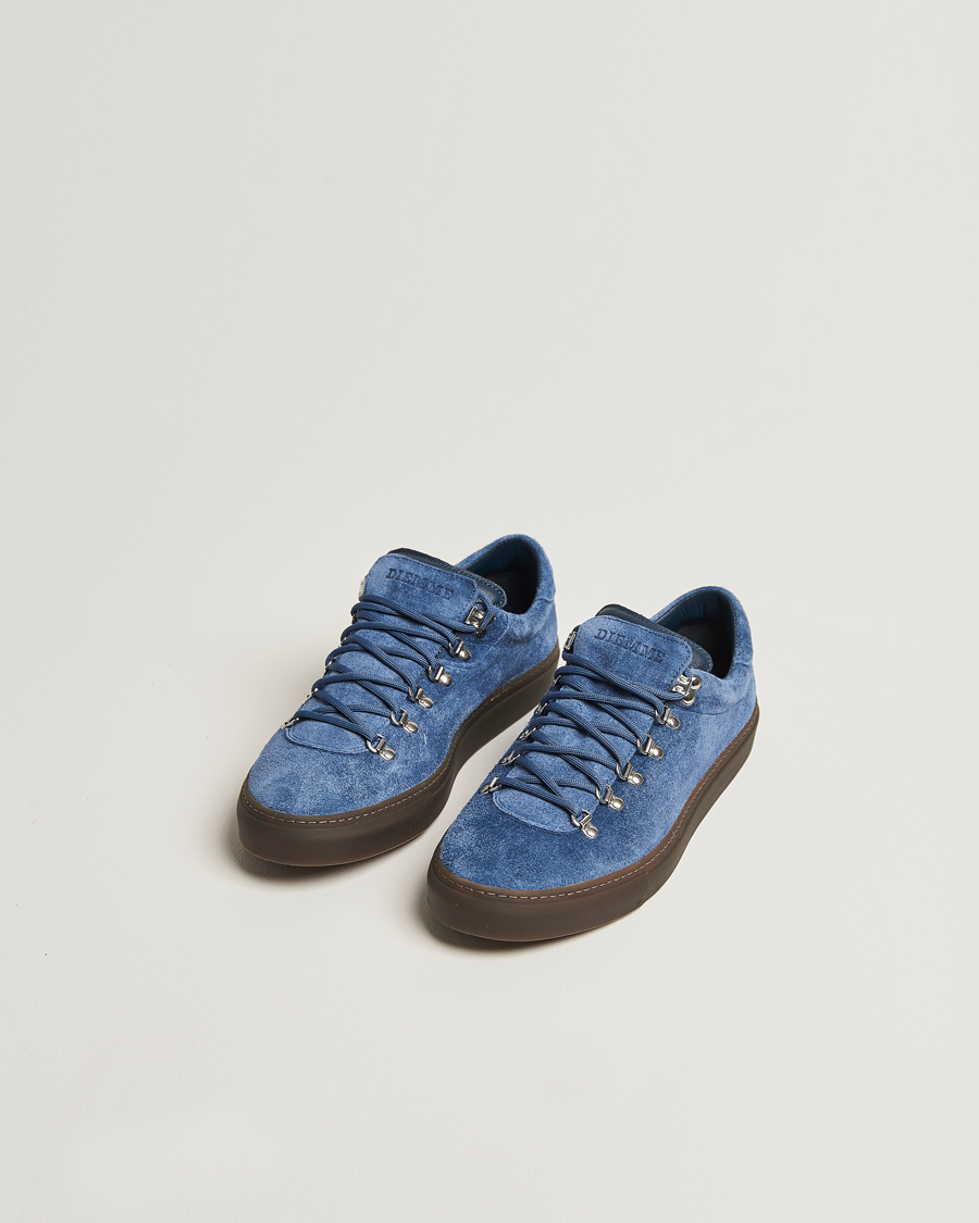 Diemme Marostica Low Sneaker Vintage Blue Suede at CareOfCarl.com