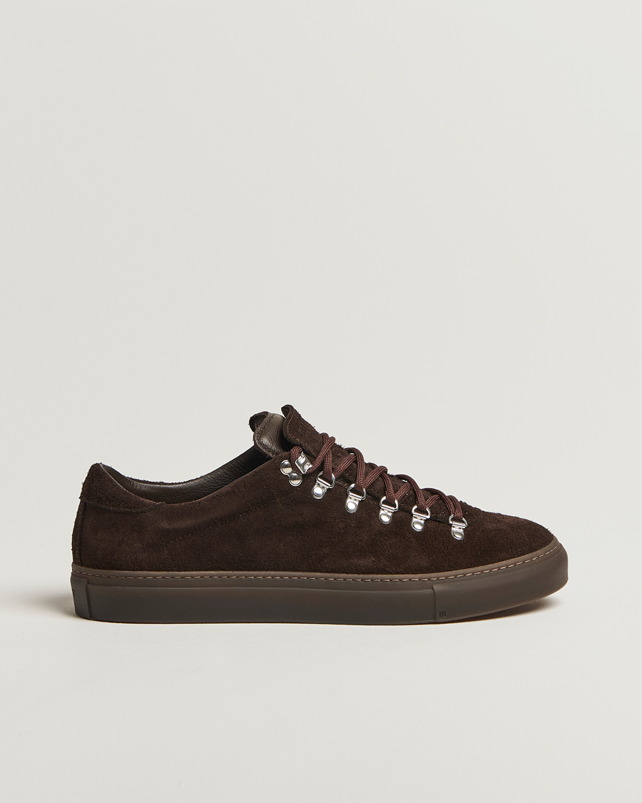 Men | Diemme Marostica Low Sneaker Dark Brown Suede | Diemme | Marostica Low Sneaker Dark Brown Suede