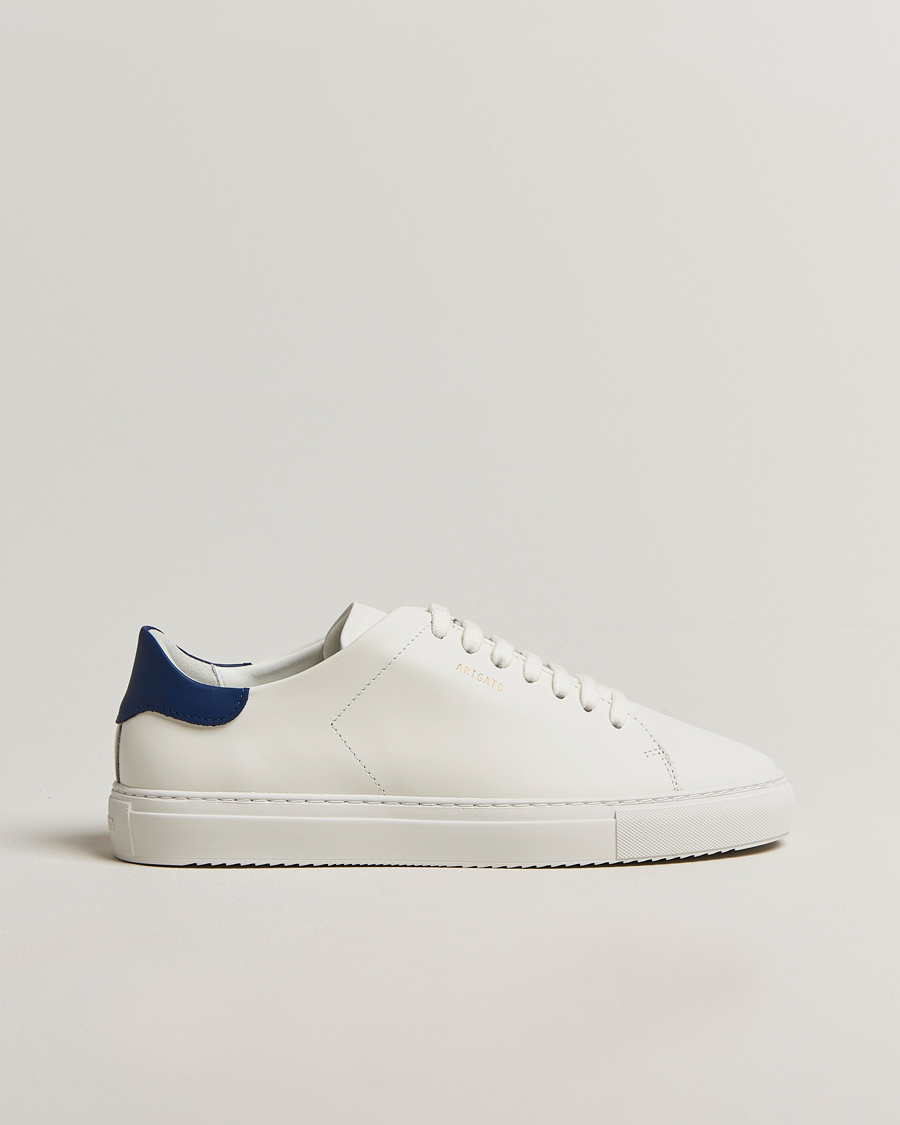 Men | Axel Arigato Clean 90 Sneaker White/Blue | Axel Arigato | Clean 90 Sneaker White/Blue