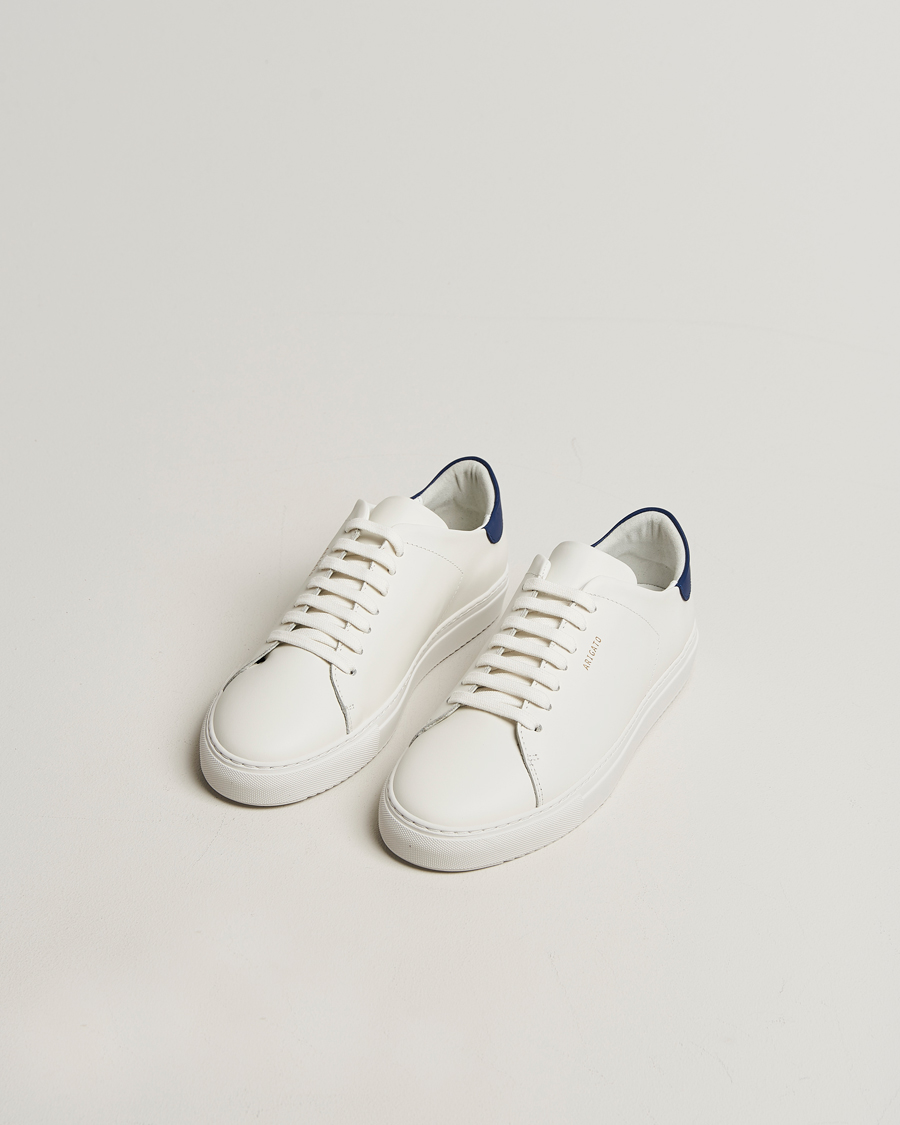 Men | Axel Arigato Clean 90 Sneaker White/Blue | Axel Arigato | Clean 90 Sneaker White/Blue