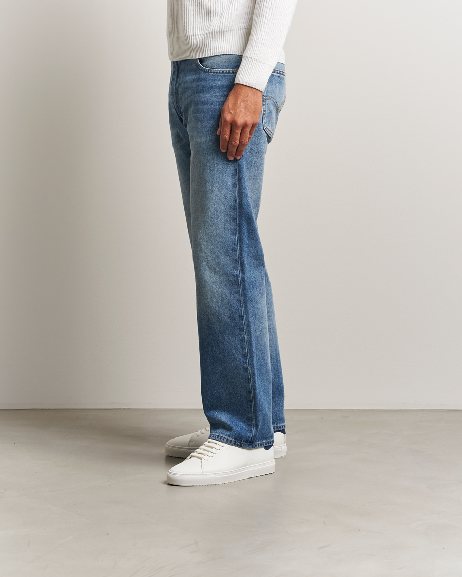 Men | Axel Arigato Clean 90 Sneaker White/Blue | Axel Arigato | Clean 90 Sneaker White/Blue