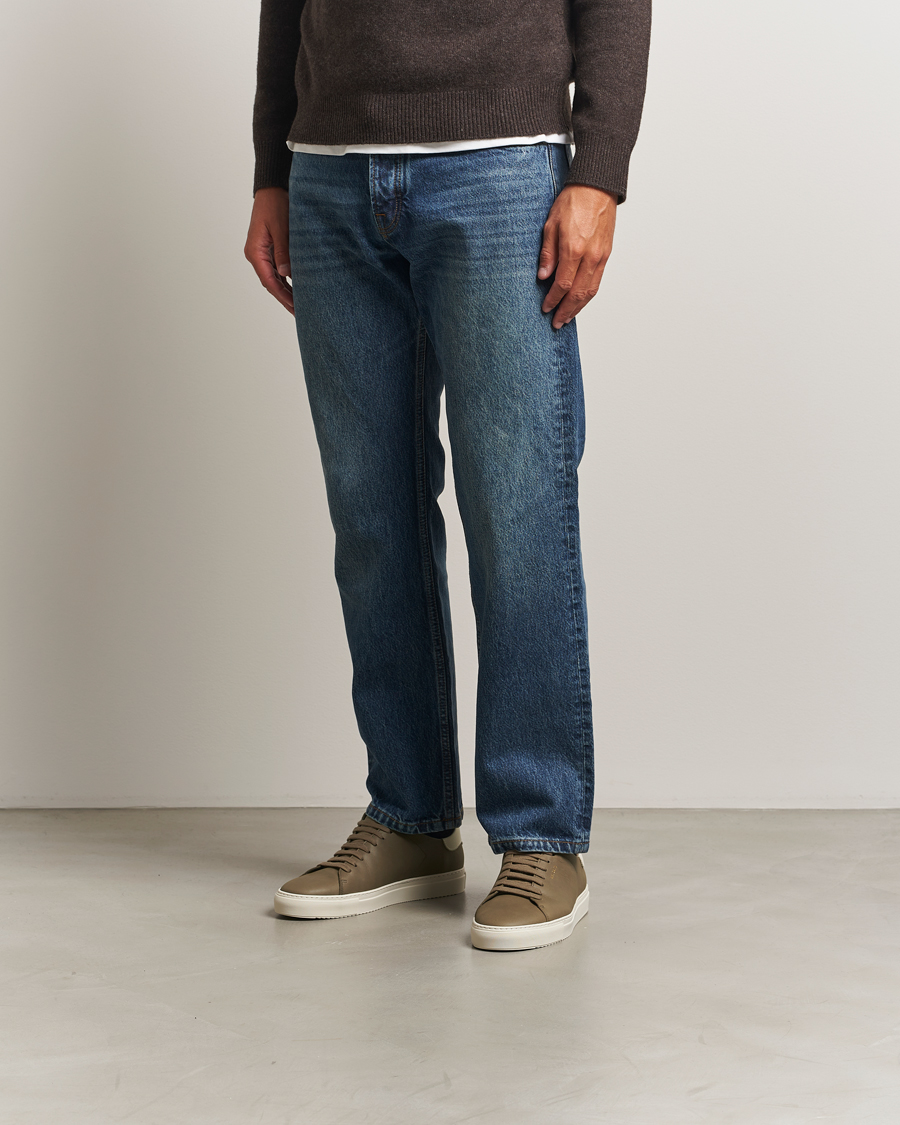 Men | Axel Arigato Clean 90 Nubuck Sneaker Dark Green/Light Beige | Axel Arigato | Clean 90 Nubuck Sneaker Dark Green/Light Beige