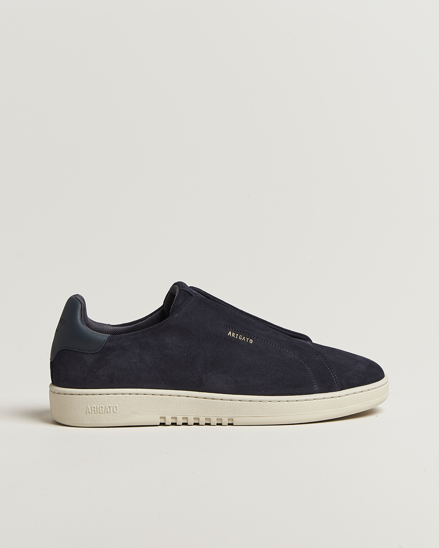 Men | Sneakers | Axel Arigato | Dice Laceless Suede Sneaker Dark Blue