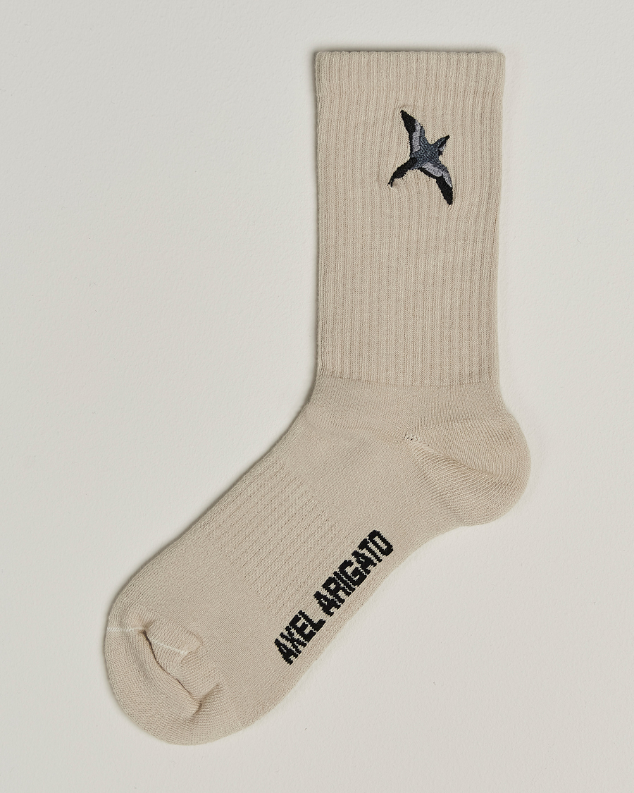 Men | Underwear & Socks | Axel Arigato | Bee Bird Tube Sock Pale Beige