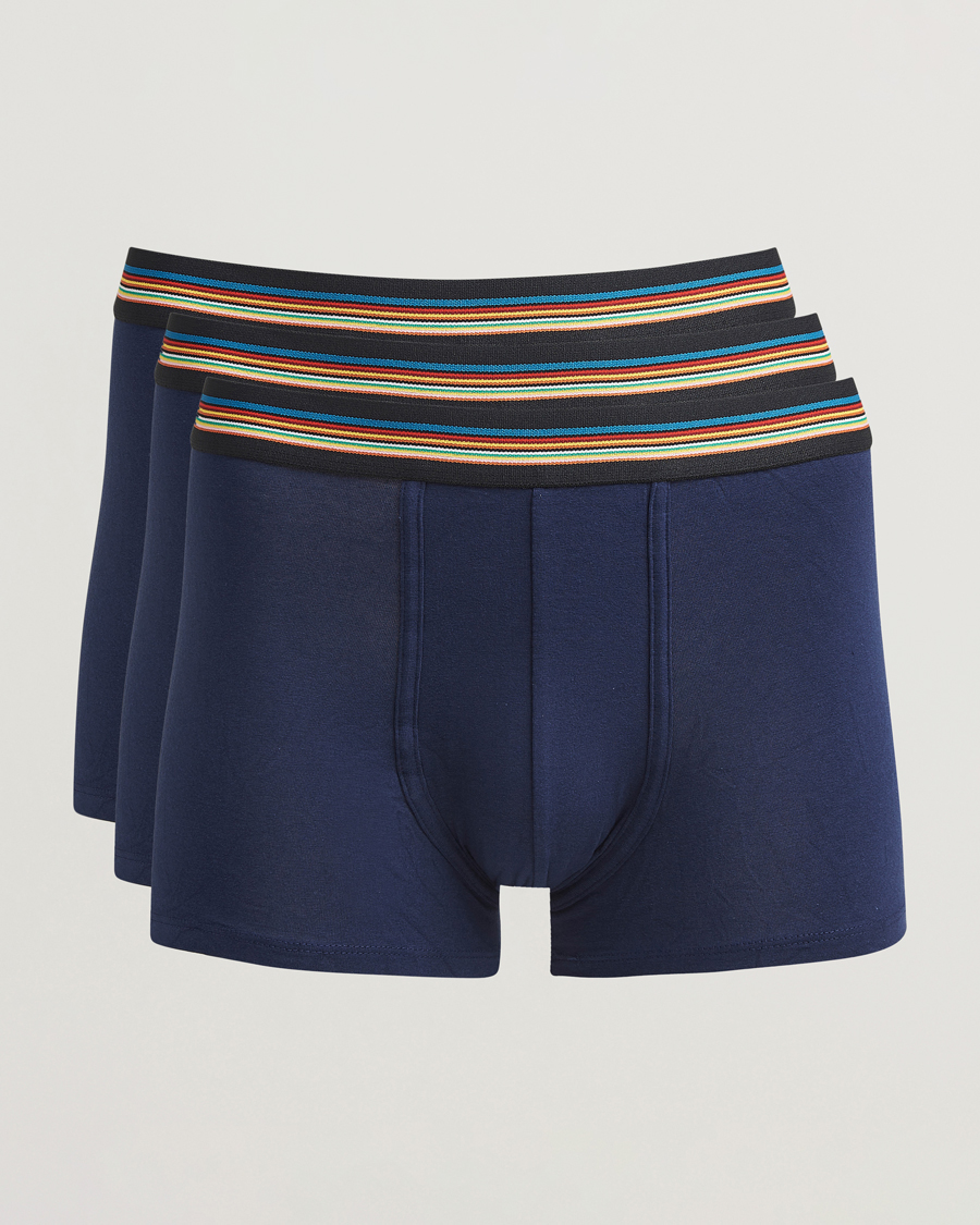 Men | Underwear & Socks | Paul Smith | 3-Pack Trunk Navy