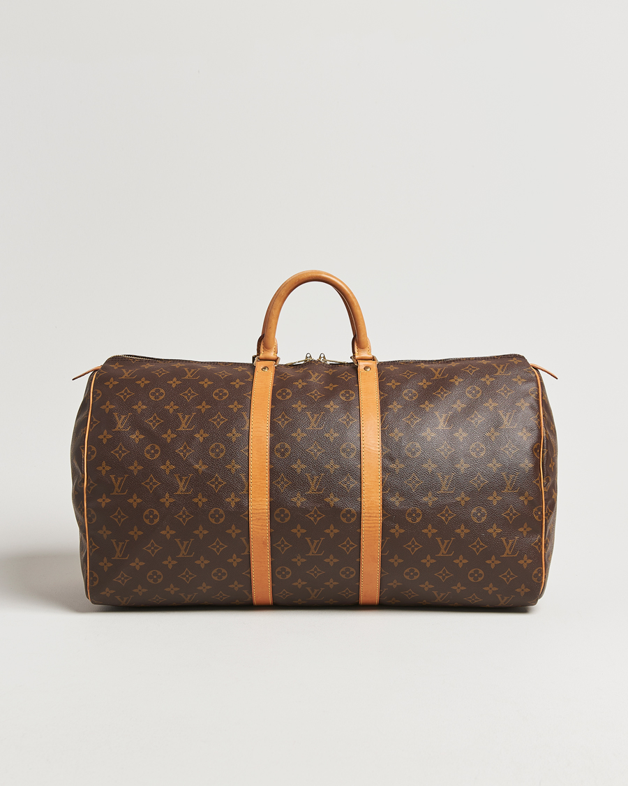 Men | Louis Vuitton Pre-Owned Keepall 55 Monogram  | Louis Vuitton Pre-Owned | Keepall 55 Monogram 