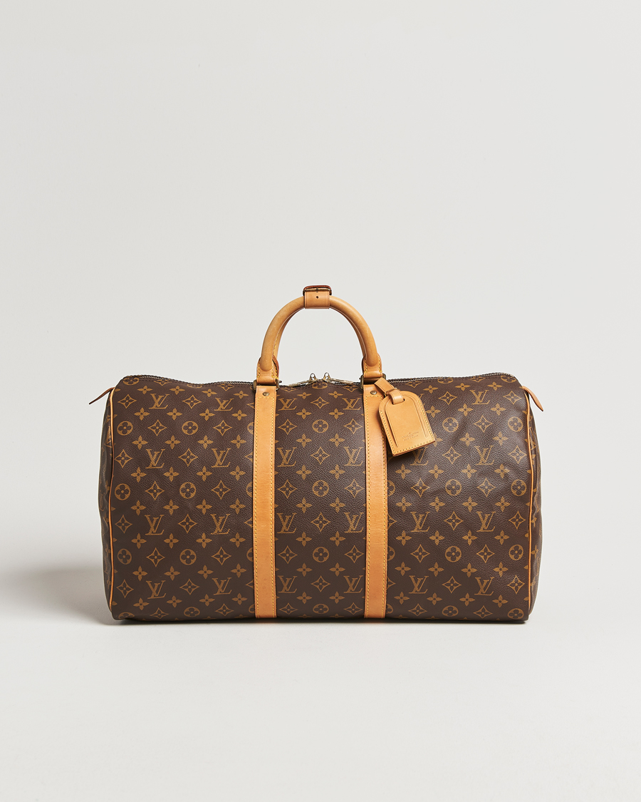 Men | Louis Vuitton Pre-Owned Keepall 50 Monogram | Louis Vuitton Pre-Owned | Keepall 50 Monogram