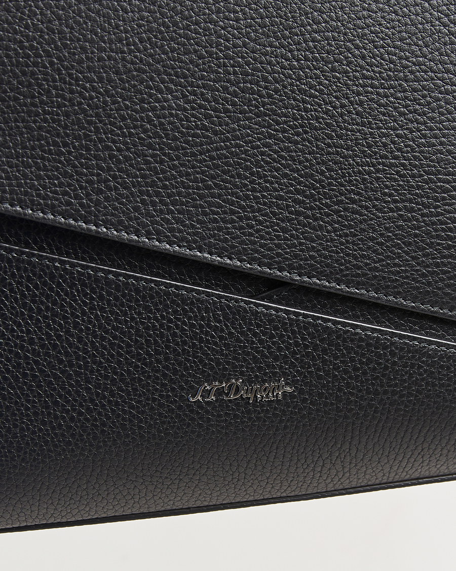 Men | Bags | S.T. Dupont | Neo Capsule Messenger Bag Black Grained