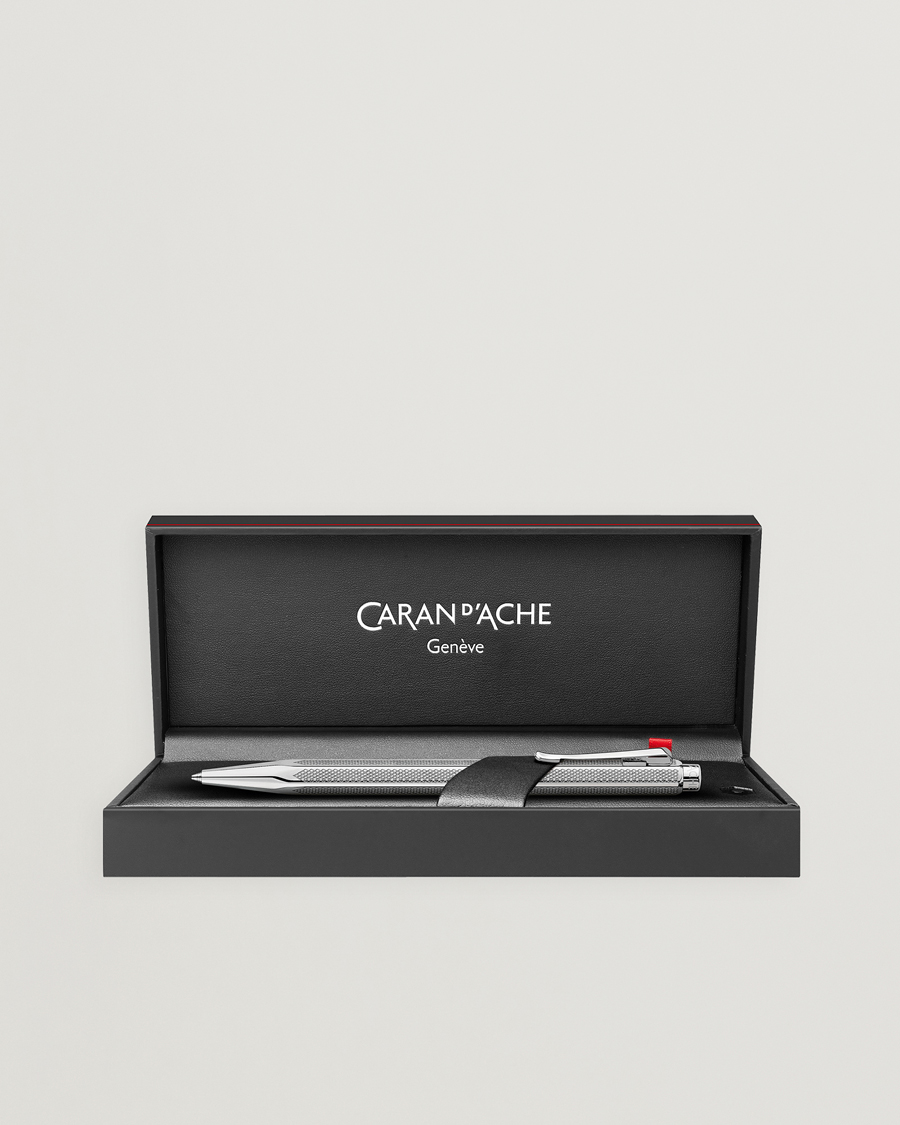 Men | Caran d' Ache Ecridor Retro Ballpoint Pen Platinum Coated | Caran d'Ache | Caran d' Ache Ecridor Retro Ballpoint Pen Platinum Coated