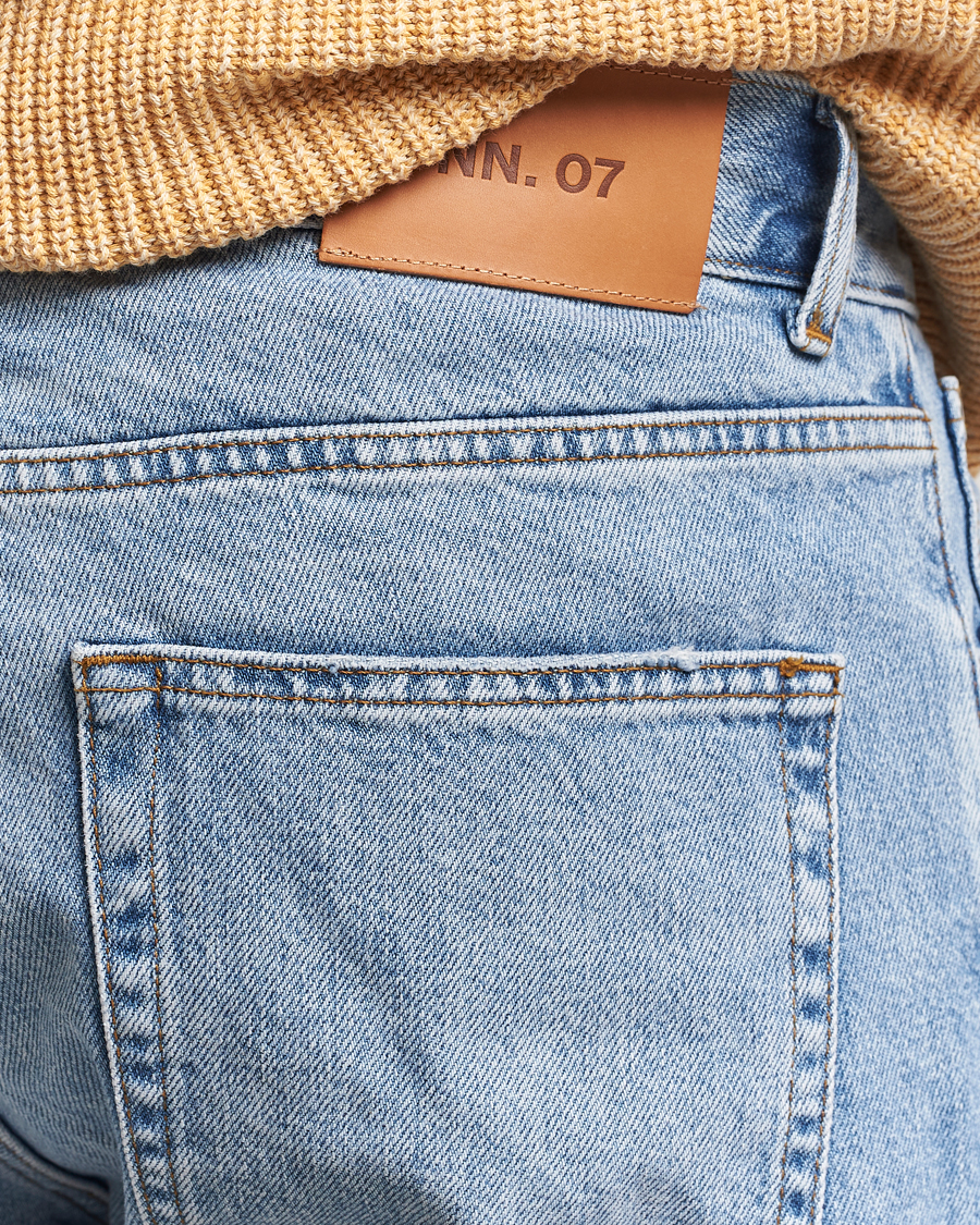 Men | Trousers | NN07 | Sonny Regular Fit Jeans Light Blue Washed