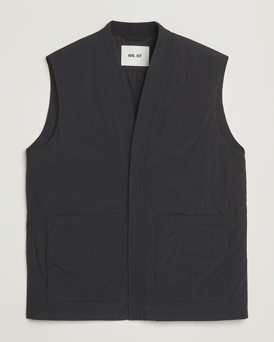 Men | Coats & Jackets | NN07 | Yuki Padded Vest Black