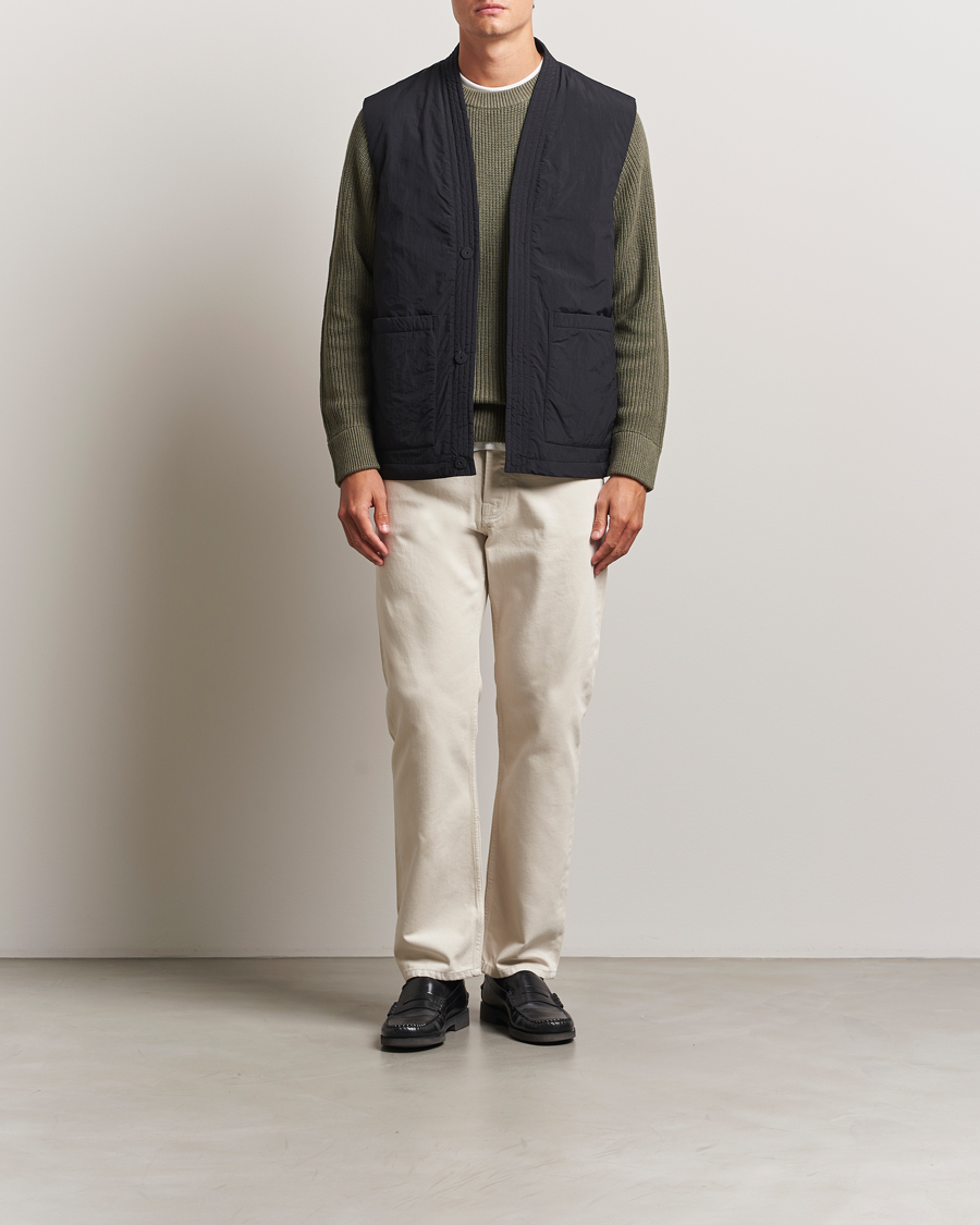 Men | Coats & Jackets | NN07 | Yuki Padded Vest Black