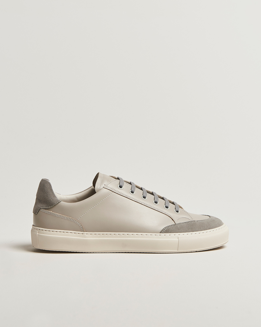 Men | Sneakers | Sweyd | Center Leather/Suede Sneakers Grey