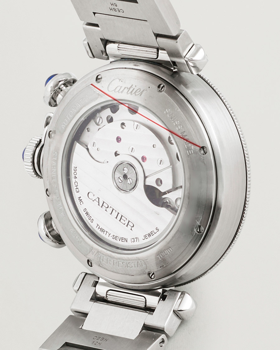 Men | Cartier Pre-Owned Pasha Chronograph | Cartier Pre-Owned | Pasha Chronograph