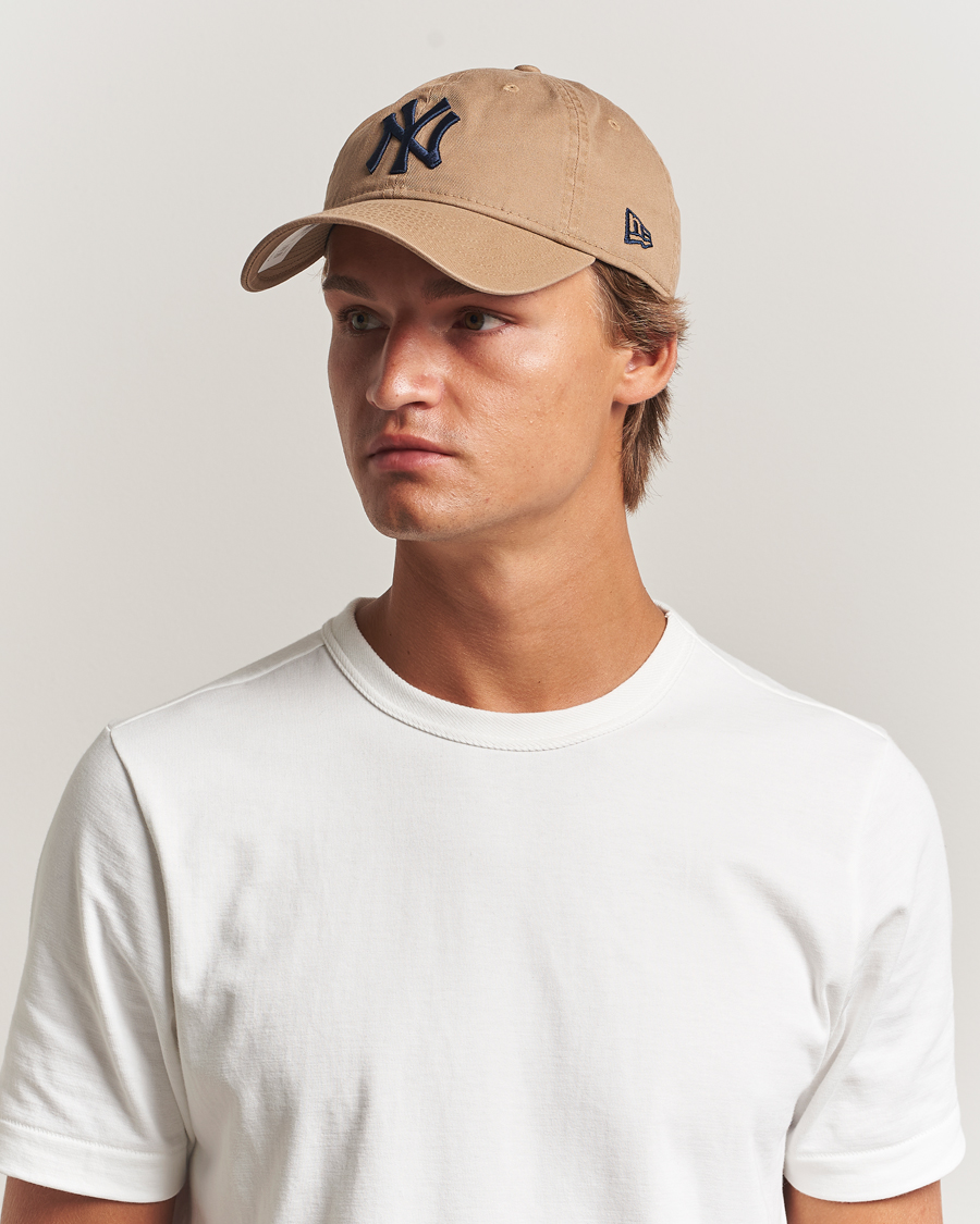 Men | New Era 9Twenty Washed Cotton Cap Beige New York Yankees | New Era | 9Twenty Washed Cotton Cap Beige New York Yankees