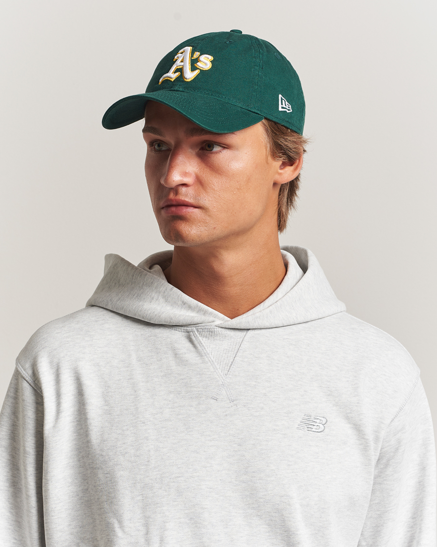 New Era9Twenty Washed Cotton CapOakland Athletics at CareOfCarl.com