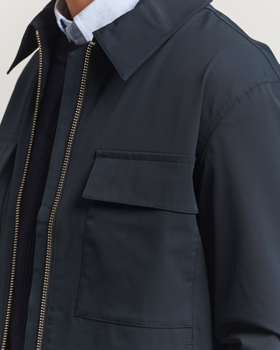 Men | Coats & Jackets | NN07 | Alban Bomber Jacket Navy Blue
