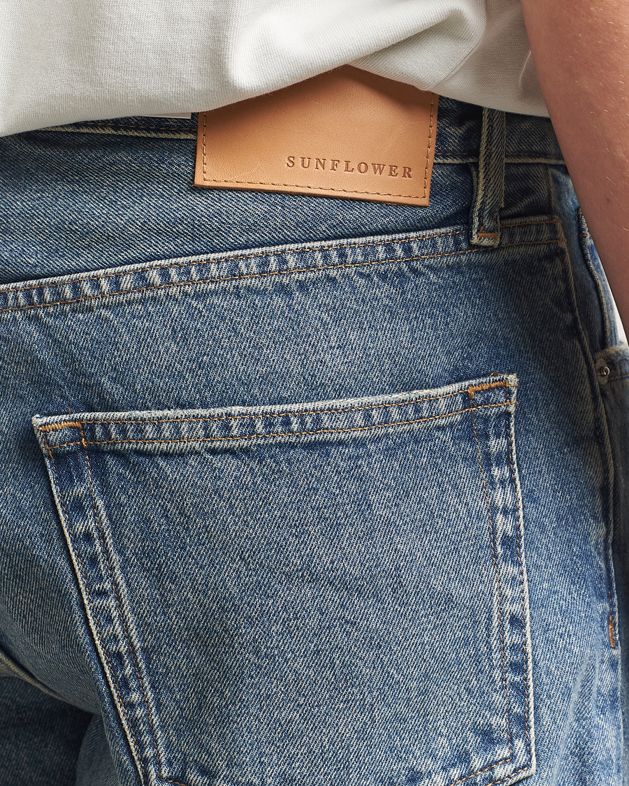 Men | Jeans | Sunflower | Loose Jeans Dark Blue Vintage