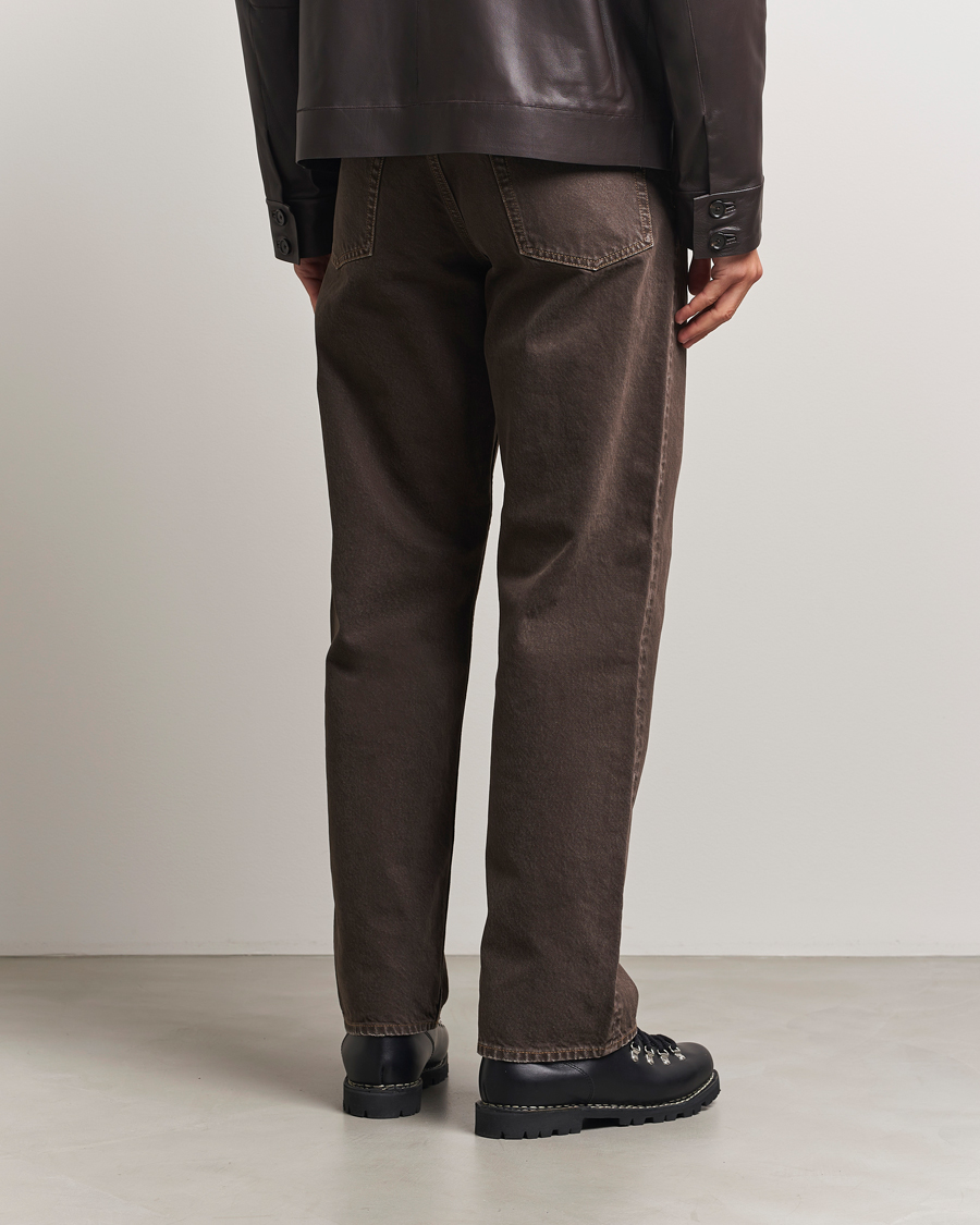 メンズ 【SUNFLOWER】Loose Fit Jeans／Vintage Brown