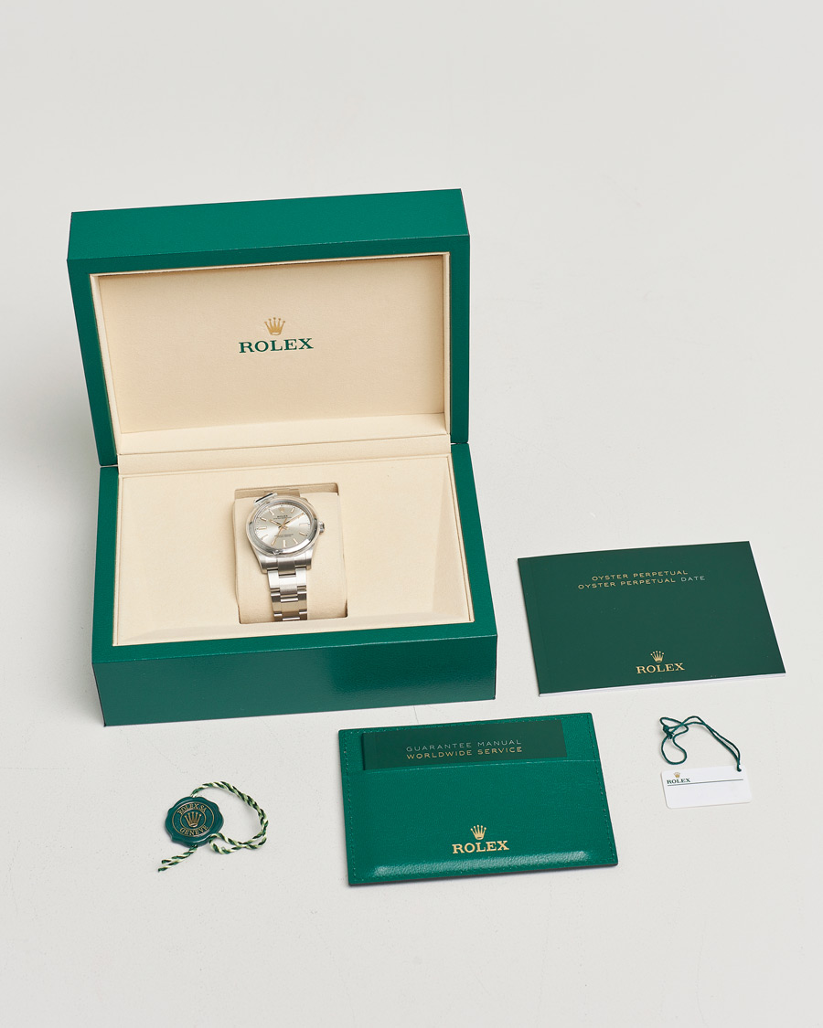 Men | Rolex Pre-Owned Oyster Perpetual 34 | Rolex Pre-Owned | Oyster Perpetual 34