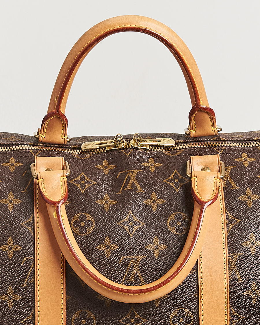 Men | Louis Vuitton Pre-Owned Keepall Bandoulière 55 Monogram | Louis Vuitton Pre-Owned | Keepall Bandoulière 55 Monogram