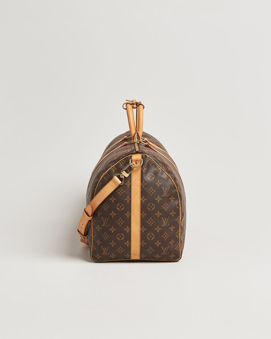 Men | Louis Vuitton Pre-Owned Keepall Bandoulière 55 Monogram | Louis Vuitton Pre-Owned | Keepall Bandoulière 55 Monogram