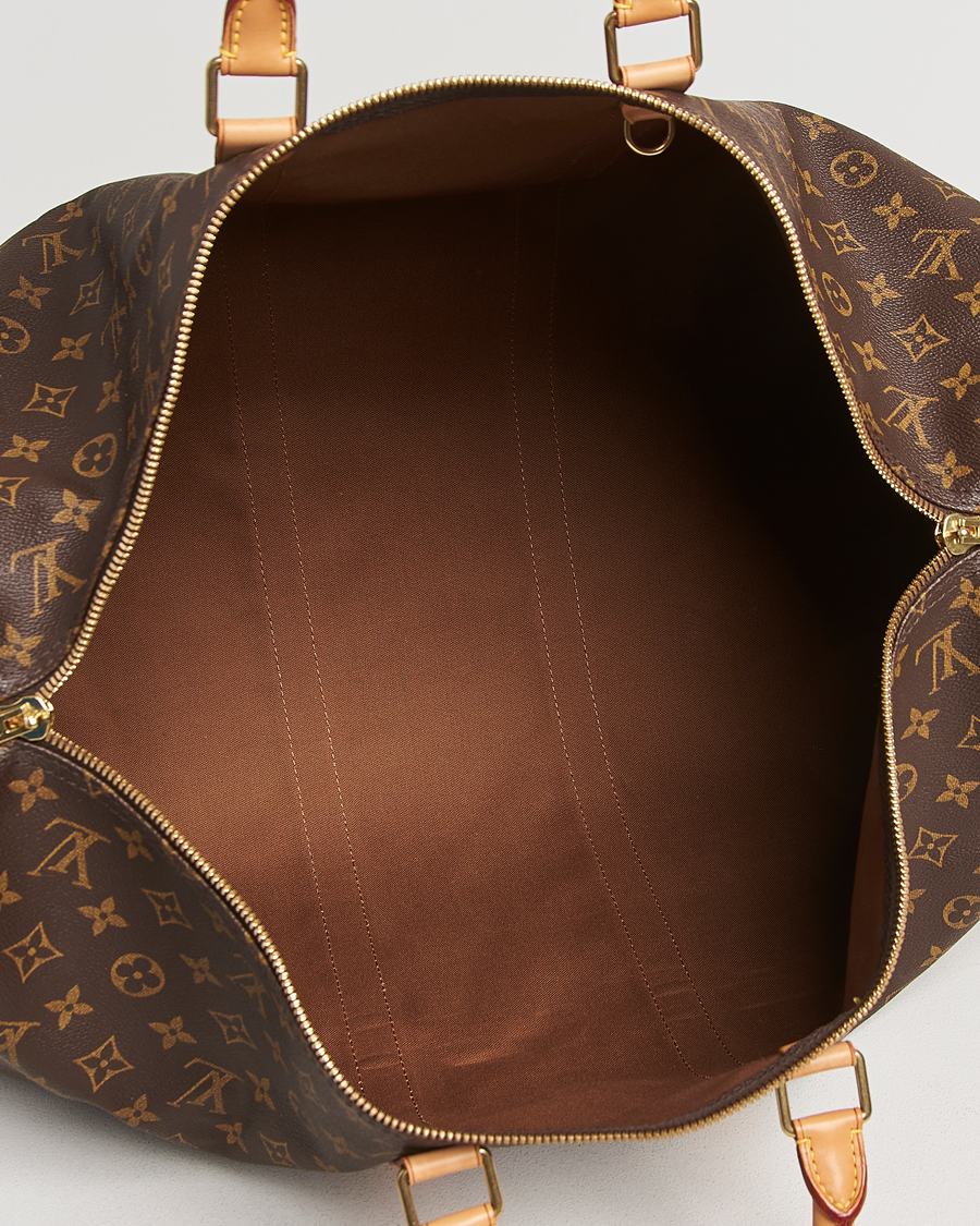 Men | Louis Vuitton Pre-Owned Keepall Bandoulière 55 Monogram | Louis Vuitton Pre-Owned | Keepall Bandoulière 55 Monogram