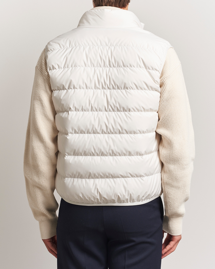 Men | Coats & Jackets | Moncler | Contrin Down Vest Off White