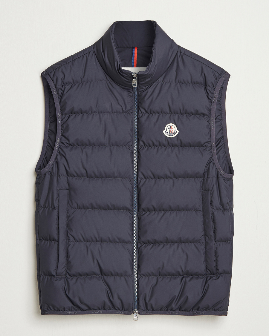 Men | Coats & Jackets | Moncler | Contrin Down Vest Navy