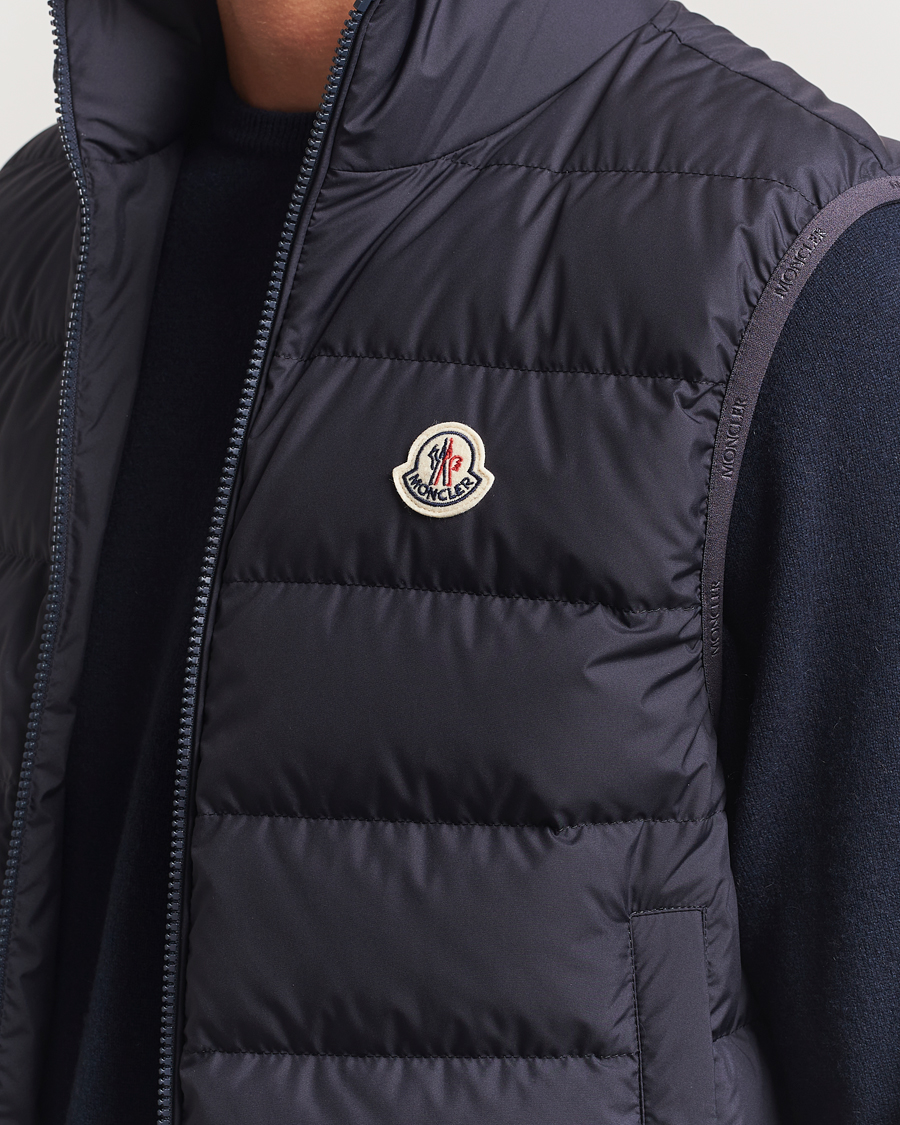 Men | Coats & Jackets | Moncler | Contrin Down Vest Navy