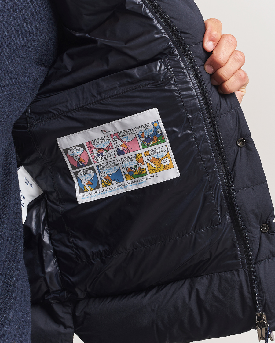 Men | Coats & Jackets | Moncler | Tibb Matte Down Vest Navy