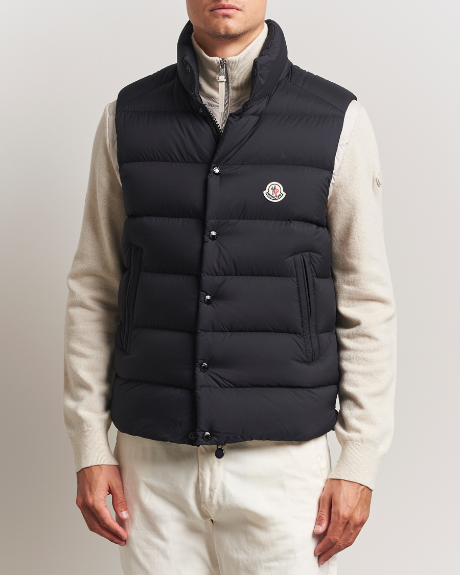 Men | Coats & Jackets | Moncler | Tibb Matte Down Vest Black