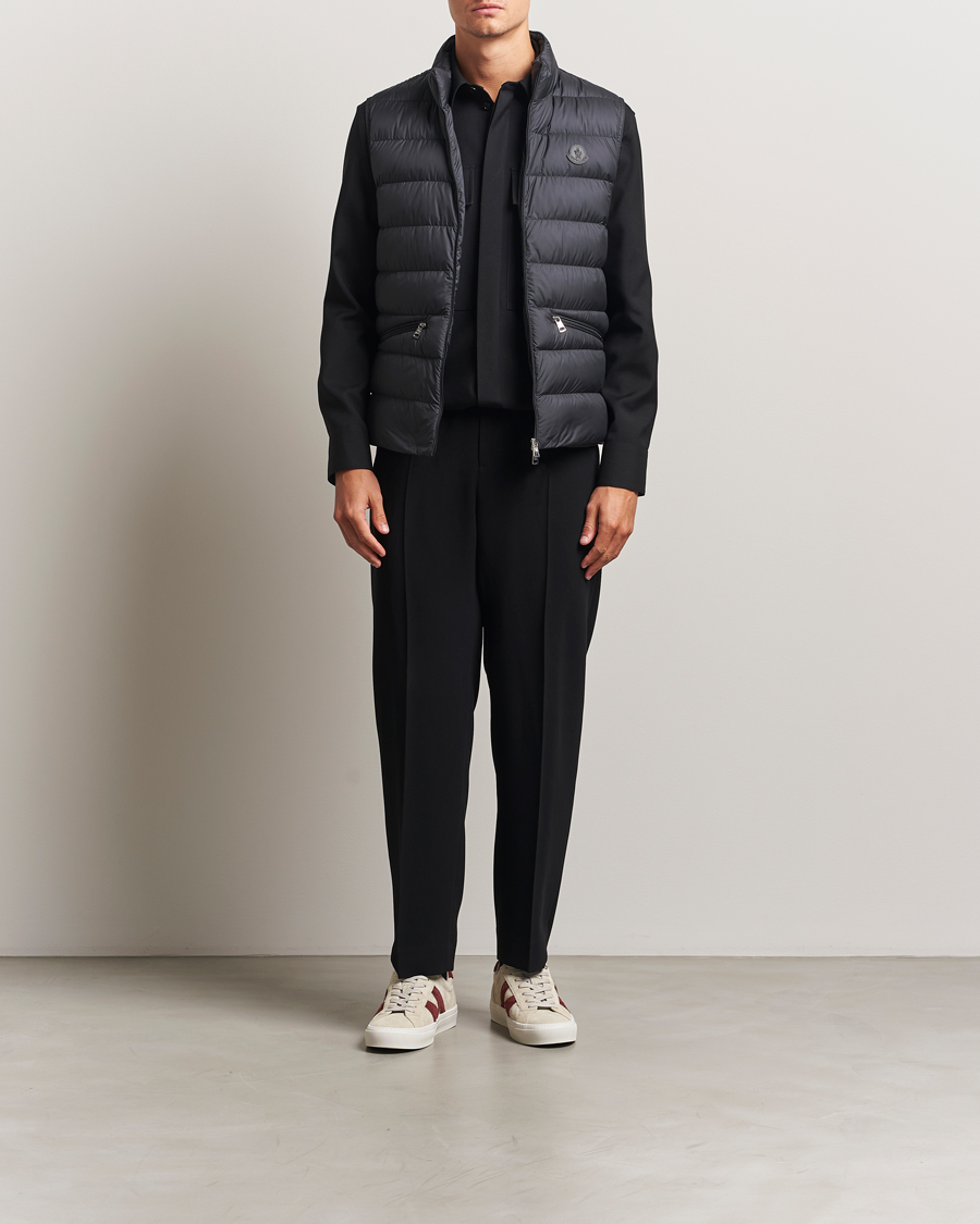 Men | Gilets | Moncler | Treompan Down Vest Black