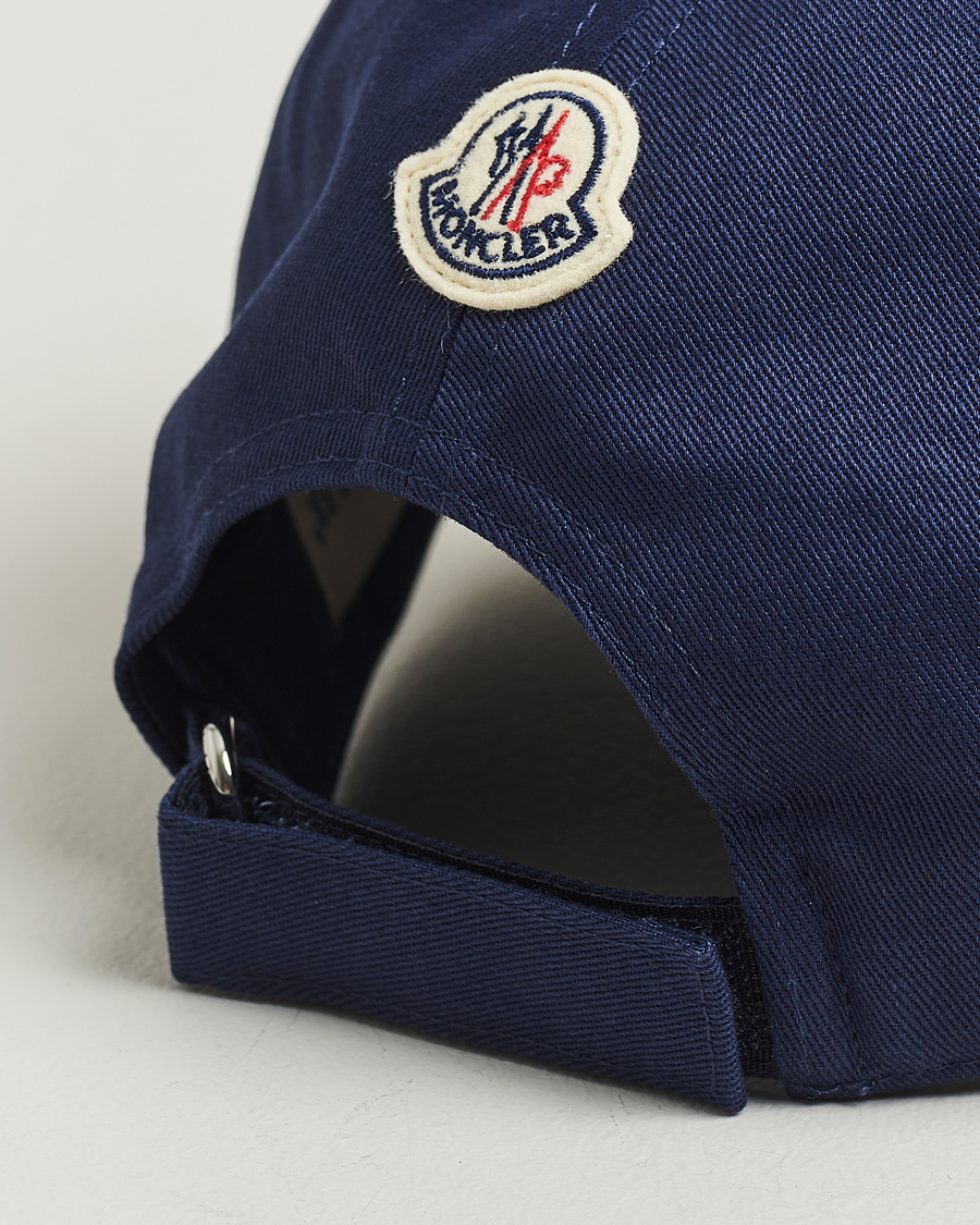 Men | Hats & Caps | Moncler | Archive Logo Baseball Cap Navy