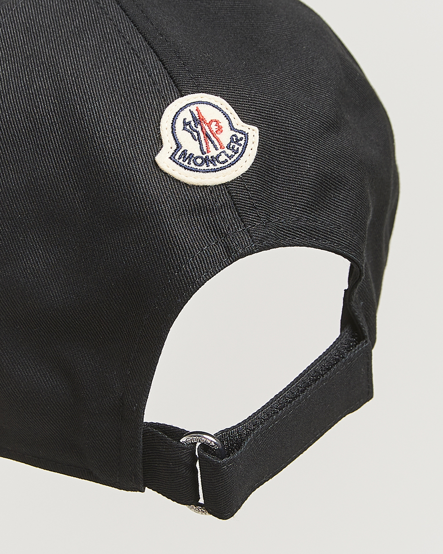 Men | Hats & Caps | Moncler | Archive Logo Baseball Cap Black