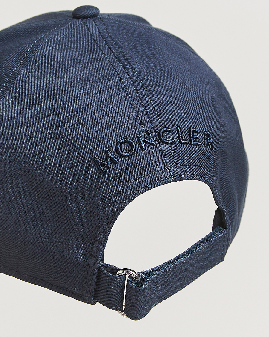 Men | Hats & Caps | Moncler | Logo Baseball Cap Navy