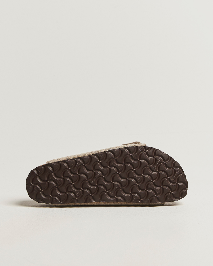Men | Sandals & Slides | BIRKENSTOCK | Woman Arizona Soft Footbed Taupe Suede
