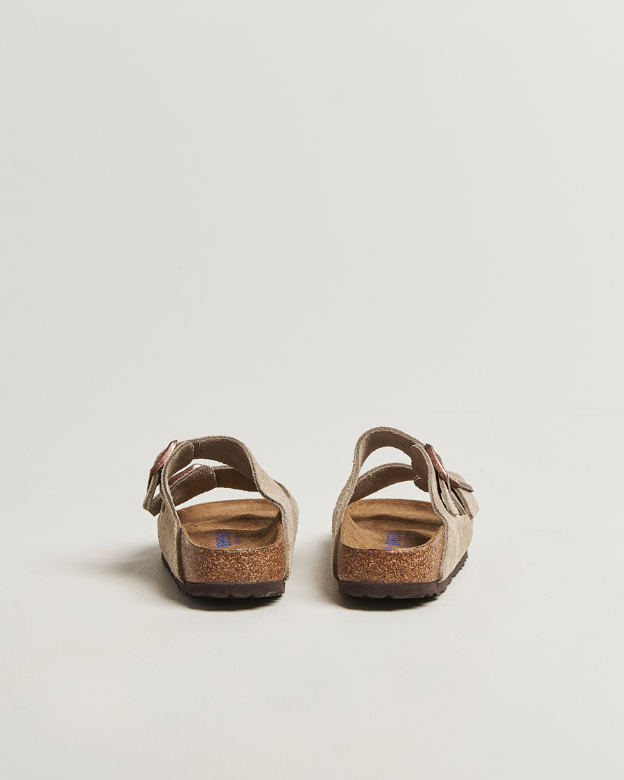 Men | Sandals & Slides | BIRKENSTOCK | Woman Arizona Soft Footbed Taupe Suede