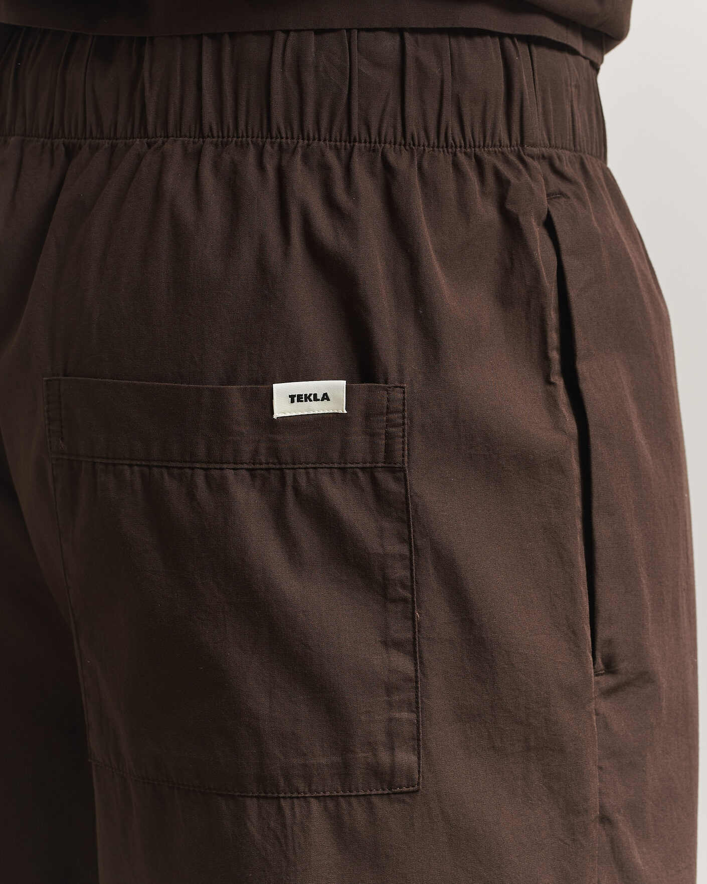 Men | Pyjamas & Robes | Tekla | Poplin Pyjama Pants Coffee