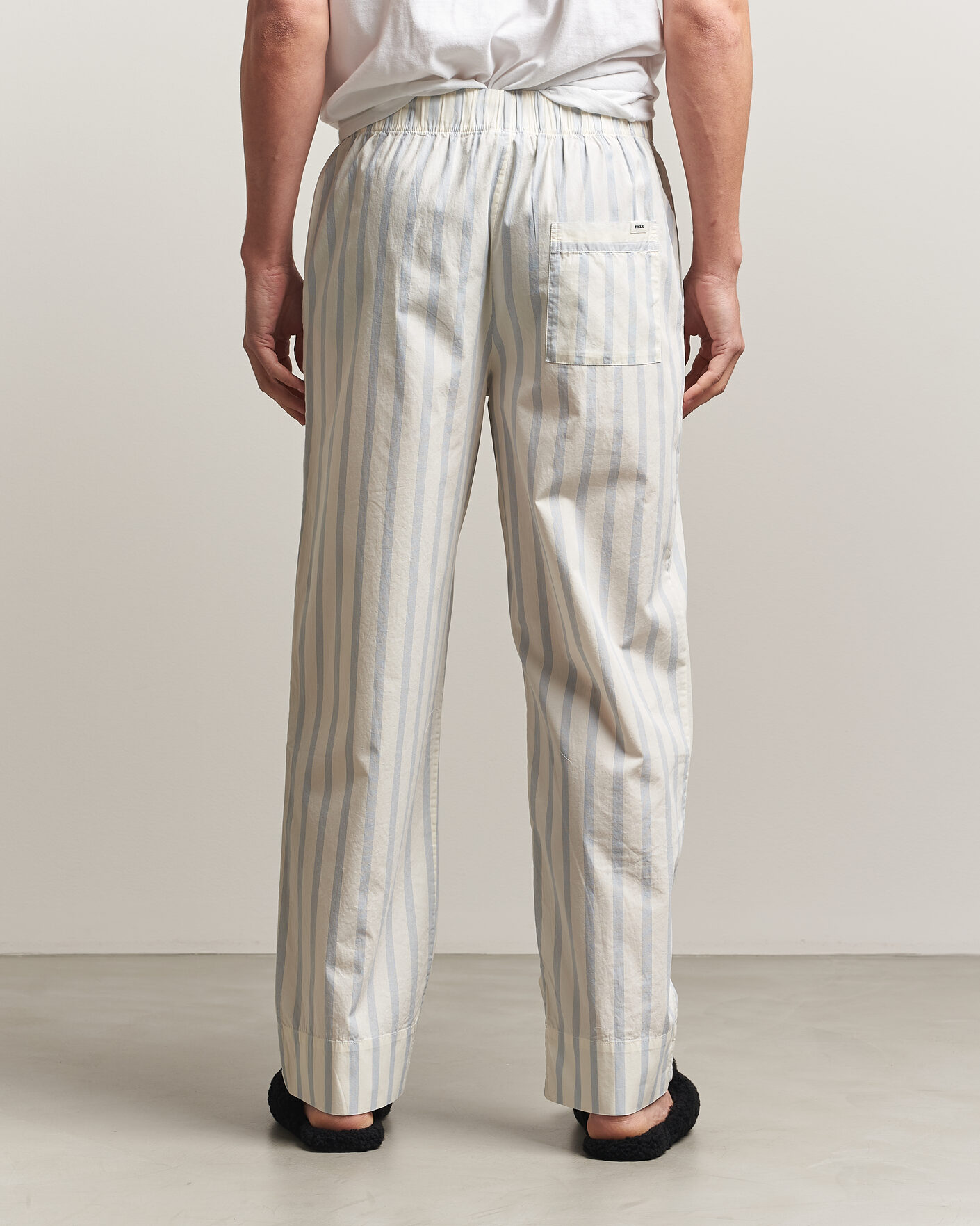 Men | Pyjamas & Robes | Tekla | Poplin Pyjama Pants Needle Stripes