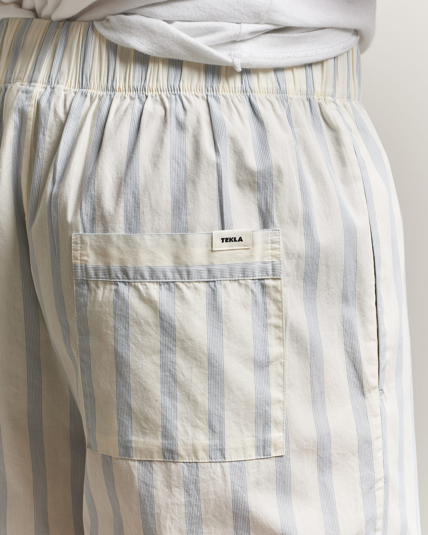 Men | Pyjamas & Robes | Tekla | Poplin Pyjama Pants Needle Stripes