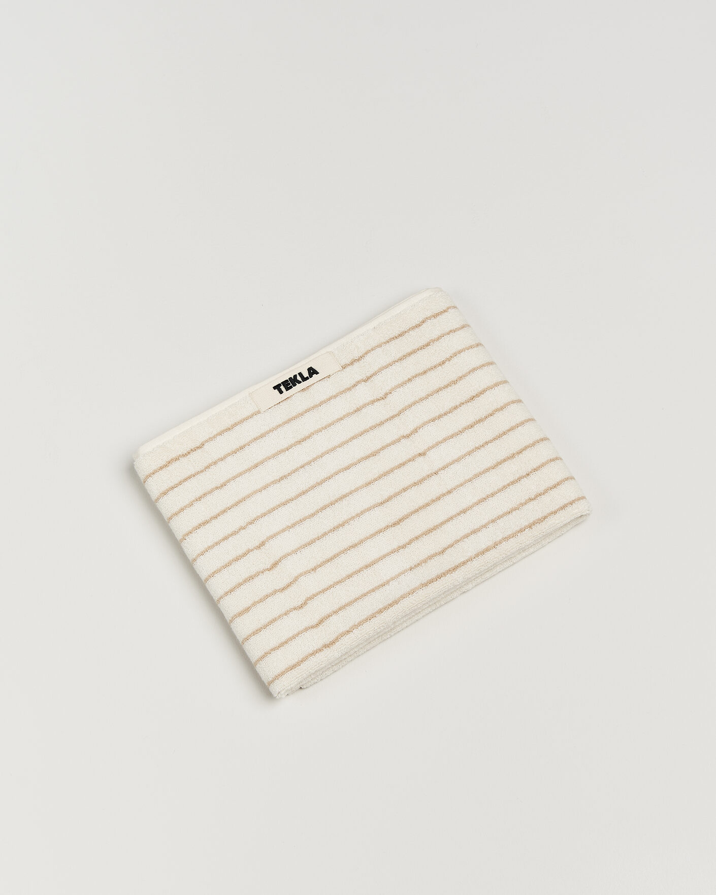 Men |  | Tekla | Organic Terry Hand Towel Sienna Stripes