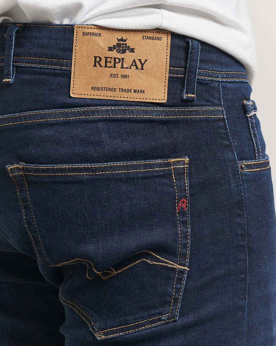 Men | Jeans | Replay | Grover Powerstretch Jeans Dark Blue