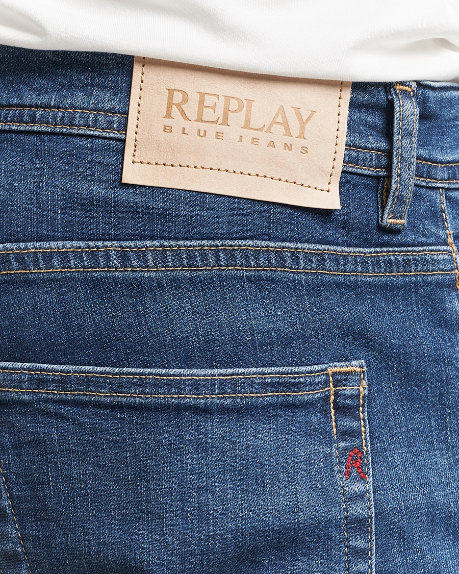 Men | Jeans | Replay | Grover Super Stretch Bio Jeans Medium Blue