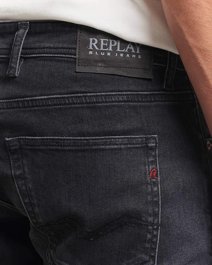 Men | Jeans | Replay | Grover Super Stretch Bio Jeans Black