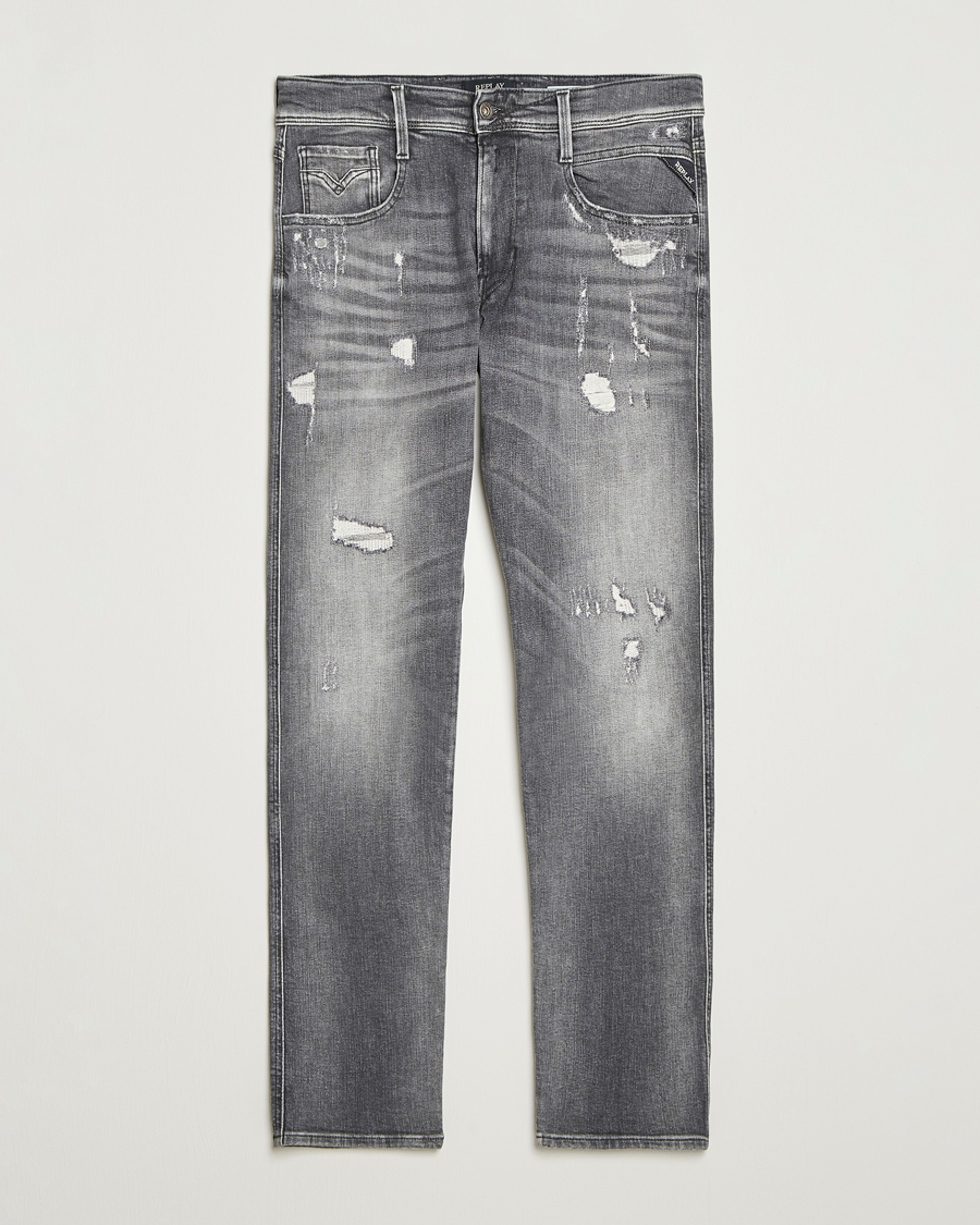 Men | Jeans | Replay | Anbass 10 Years Wash Jeans Dark Grey