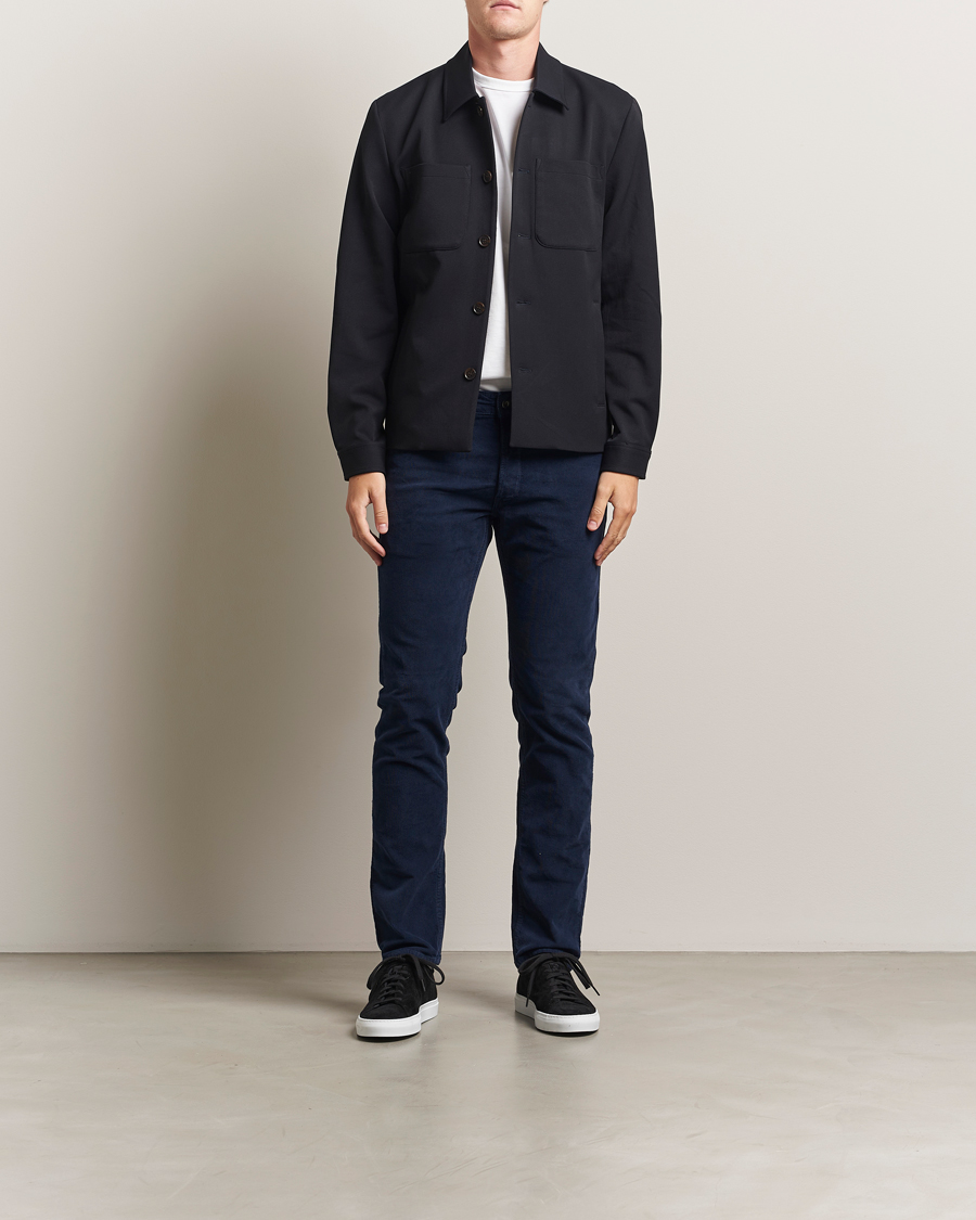 Men | Trousers | Replay | Grover Corduroy 5-Pocket Pants Navy