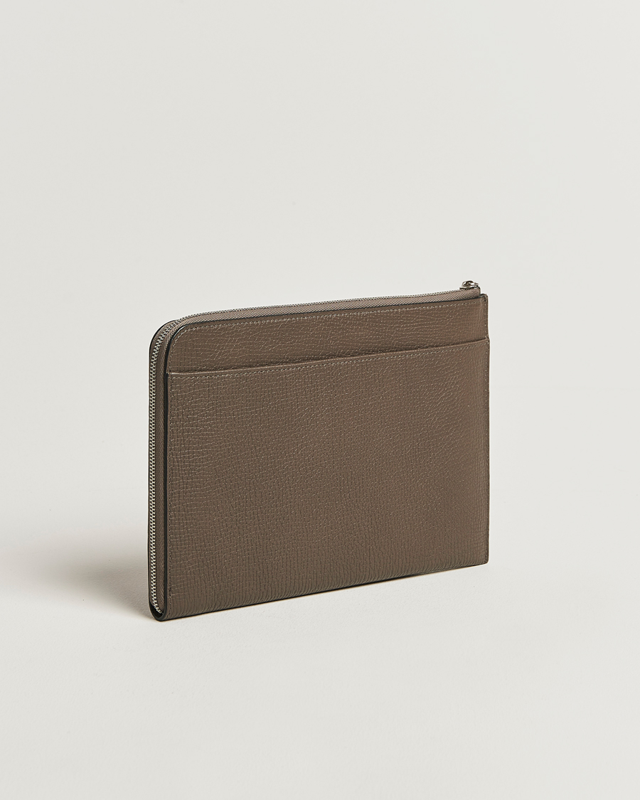 Men | Bags | Smythson | Ludlow Flat Organiser Pouch Dark Taupe