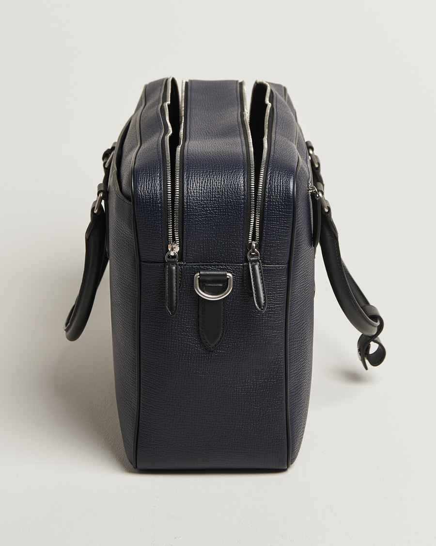 Men | Bags | Smythson | Ludlow 48 Hours Travel Bag Navy
